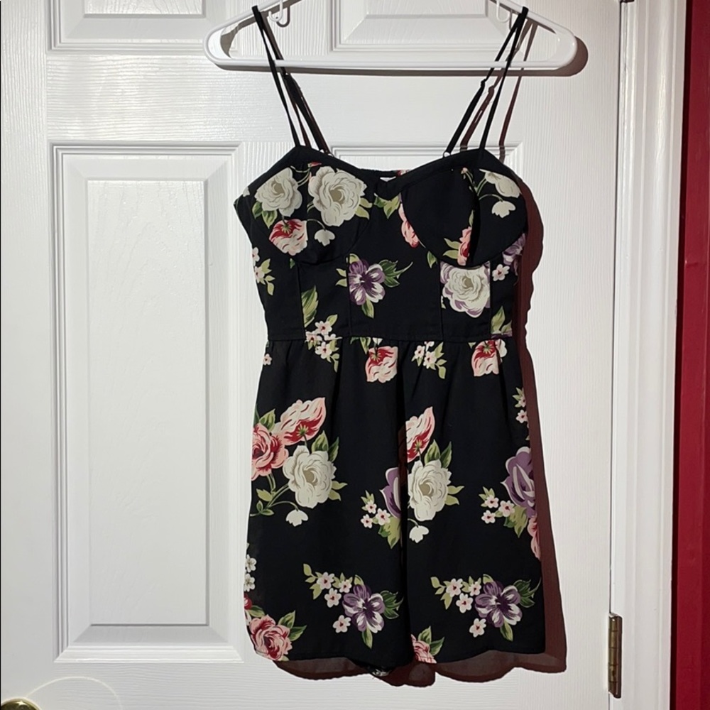 Xhilaration floral romper